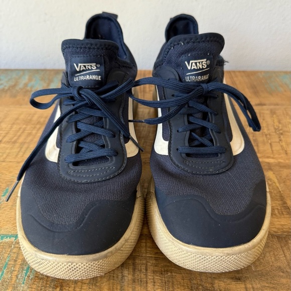 Vans Other - Vans UltraRange Navy White Sneakers Men’s 9.5 / Women’s 11 Skate Shoes